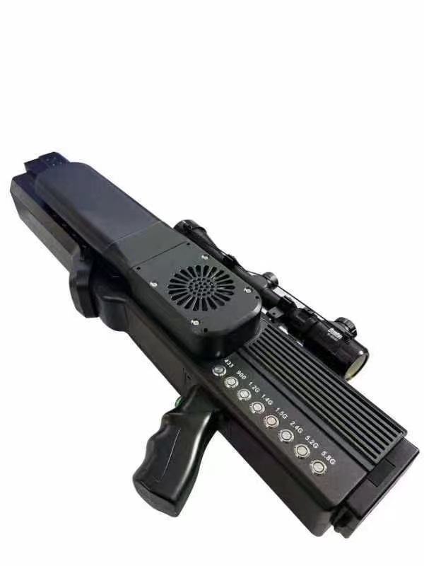  伽师手持便携式枪型低空防御反制八通道